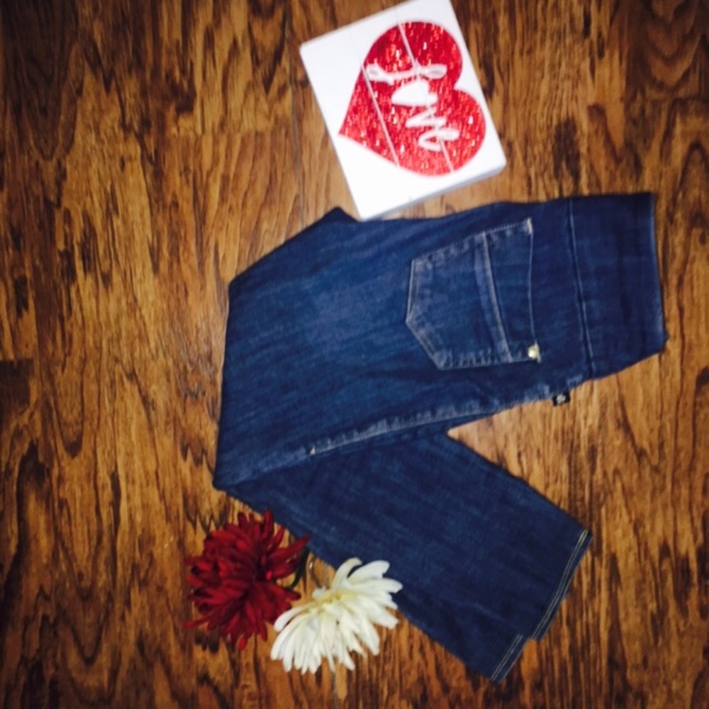 Rock and republic slimming denim skinny crop jean